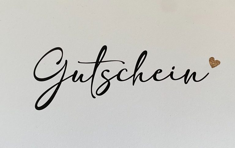 Grafik eines Gutscheins